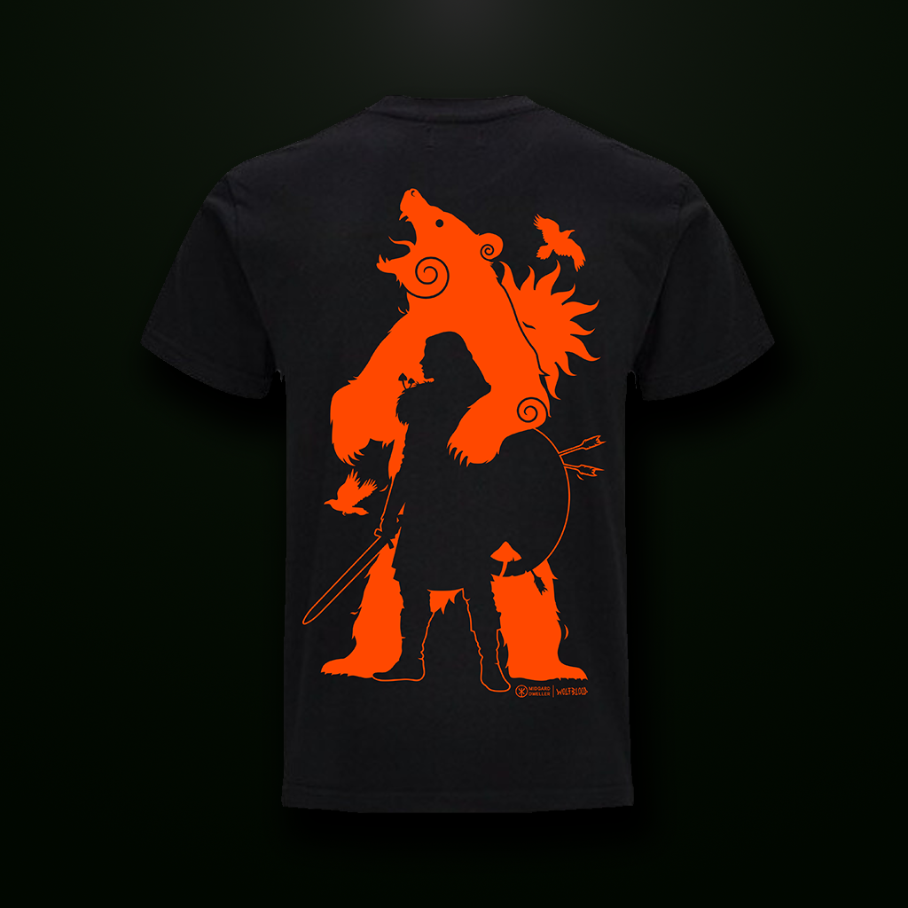 Berserker T-shirt • By Midgard Dweller