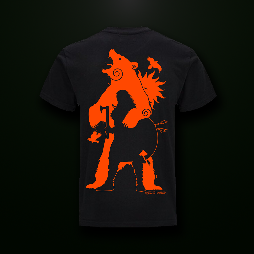 Berserker T-shirt • By Midgard Dweller