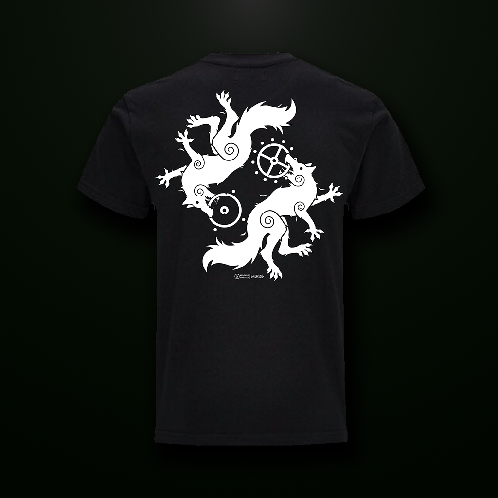 Skoll & Hati Tshirt • By Midgard Dweller